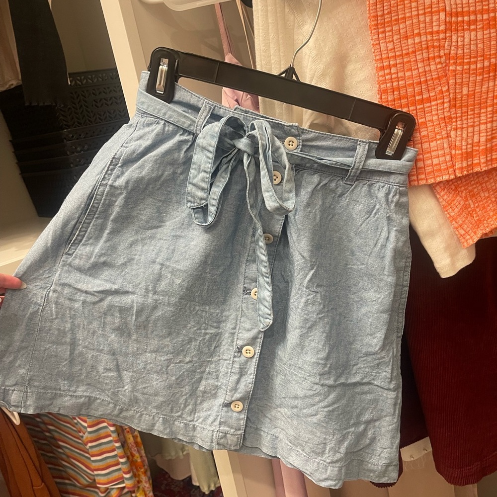 Denim skirt